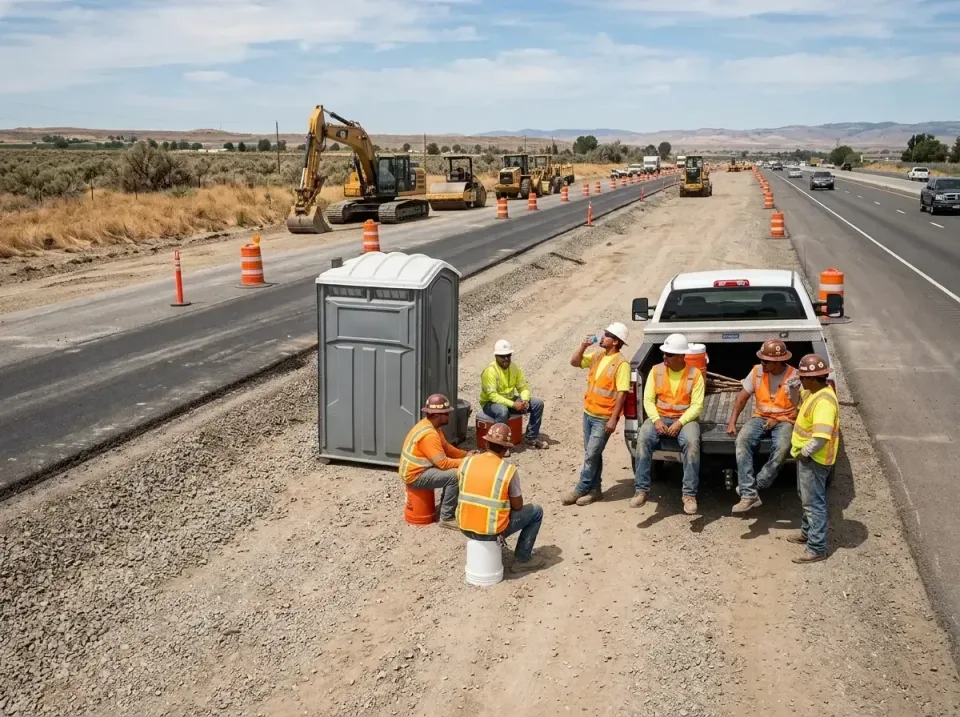 highway-road-construction-crew-007 — frequently asked questions, Porta Potty and Restroom Rentals in Marquette, MI